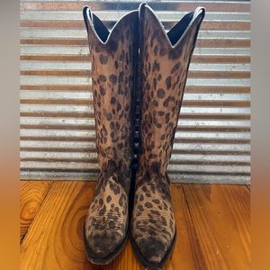 Leopard Cowboy Boots